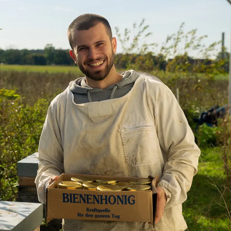 Imker Emil Moroff · Berliner Bienen